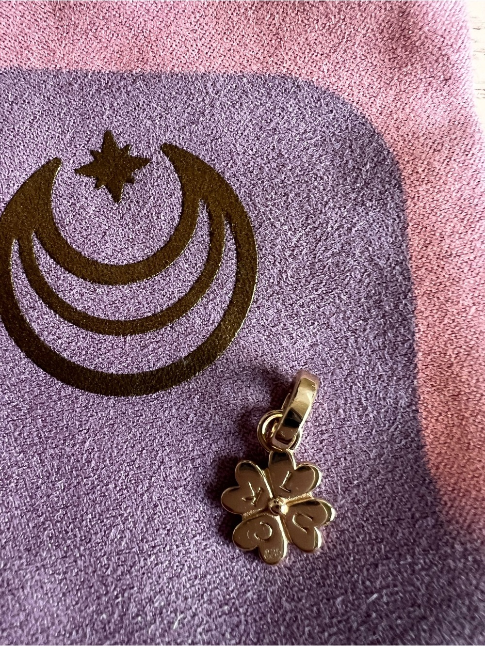 Sterling Silver Four-Leaf Clover Necklace Pendant in Silver